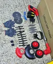 48V Cordless Brushcutter with Trolley Legs & 2 Batteries - 2