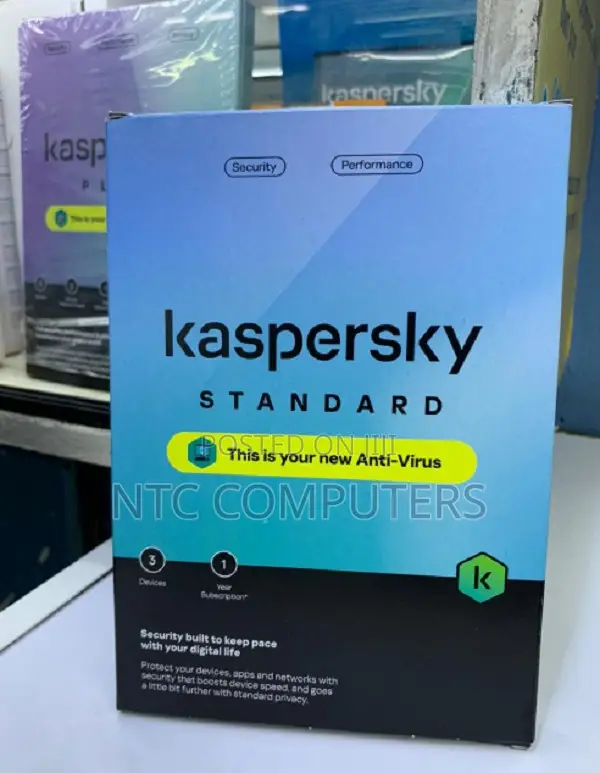 Kaspersky Standard 3-User Antivirus - 1