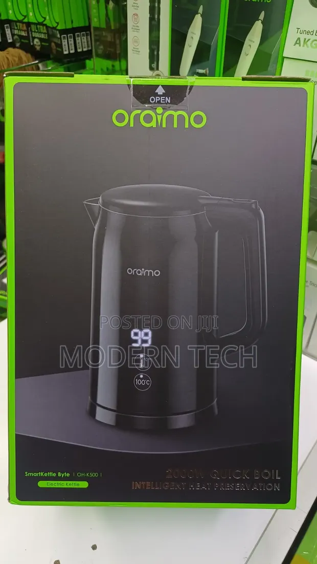 Oraimo SmartKettle Byte Fast Boiling Electric Kettle - 1