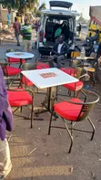 Set of Four Chairs and Table - 1