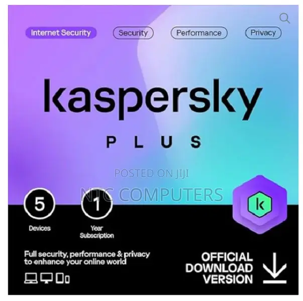 Kaspersky Plus 5 User Internet Security - 1