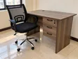 Wooden Office Desk with 3 Drawers - Boss Office Products - 3