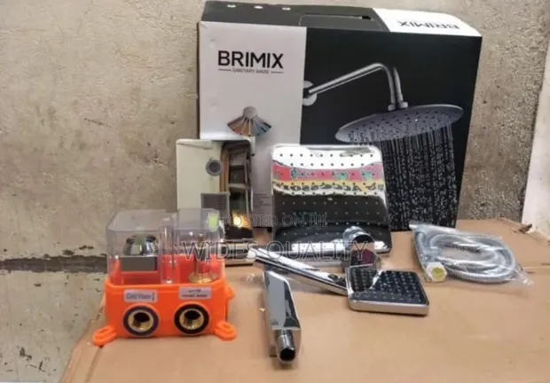 Brimix 5-Way Concealed Shower Mixer Set - 1