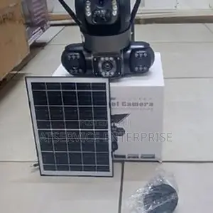 Quality 4G Solar Camera (V380Pro) - Triple Lens PTZ