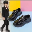 Boys School Shoes Wetlook - Sizes 27-38 - 2