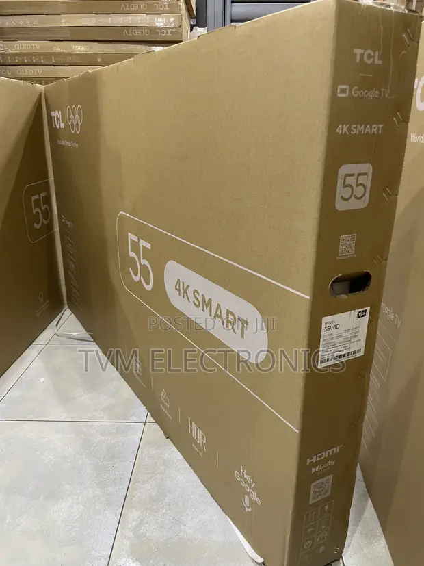 TCL TV 55 Inch 4K HDR Smart (55V6D) - 1