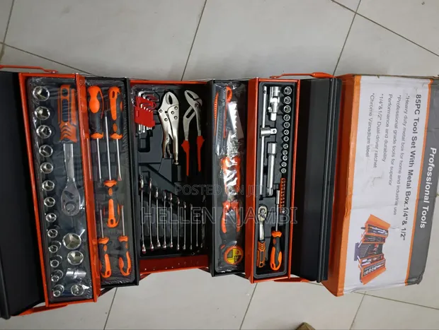 85-Piece Socket Set Toolbox - 1