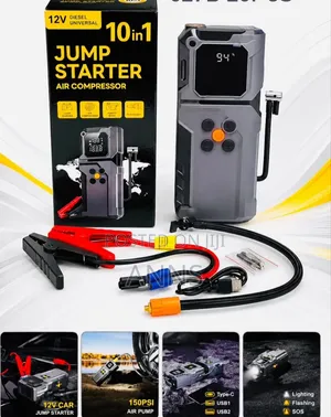 10-in-1 Multifunctional Jump Starter Kit