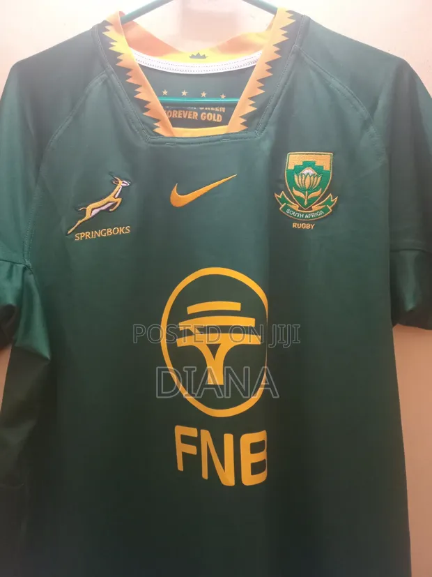 Springboks Rugby T-Shirt - Kijani - 1