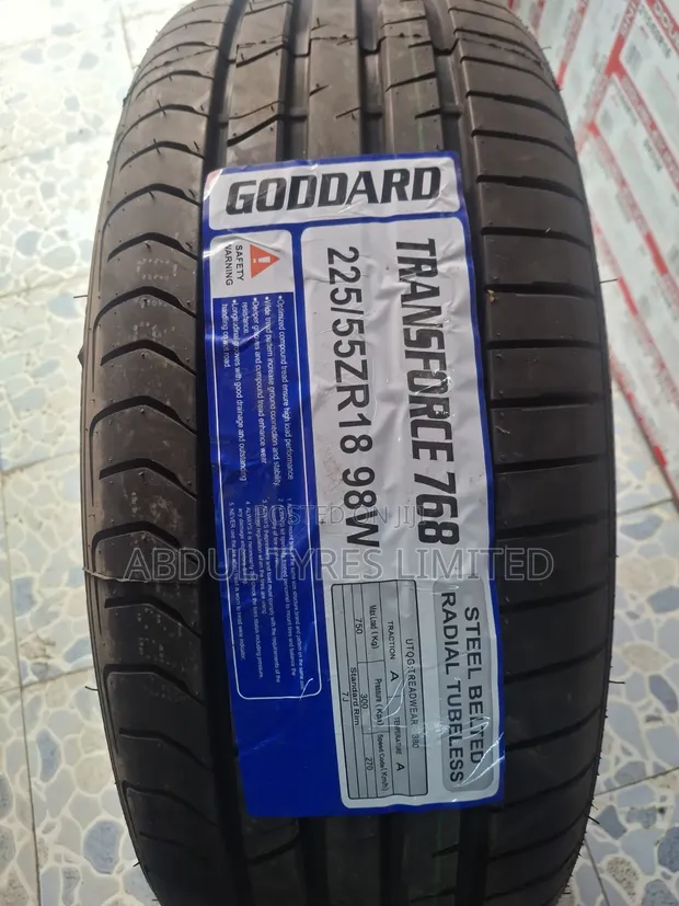 225/55ZR18 Goddard Tire - 1