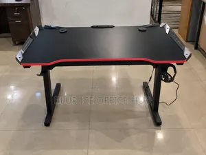 Boss Office Products Gaming Desk - Black/Red