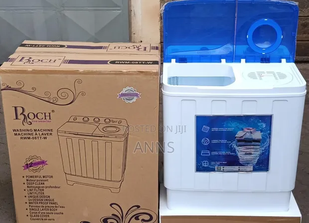 Top Load Semi-Automatic Washer Roch 7kg - 1