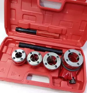 Manual Ratcheting Pipe Threader Set