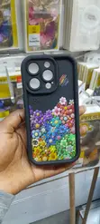 3D Colorful Flower Protective Phone Case for iPhone 11, 12, 13 Pro Max - 1