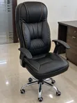 Executive Leather Office Chair - High Back Boss Chair - 1