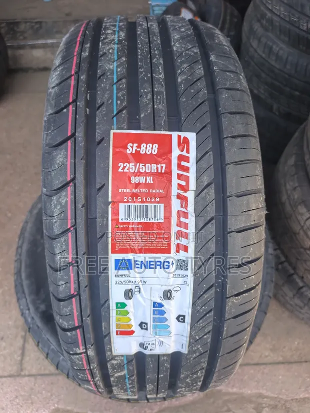 Sunfull 225/50R17 SF888 Tyres (98W XL) - 1