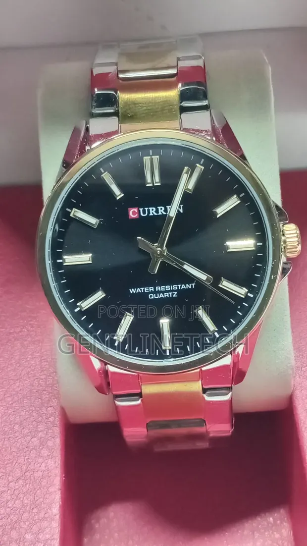 Stylish Curren Stainless Steel Watch - 1