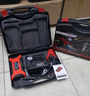 Professional Vehicle Jump Starter with Air Compressor