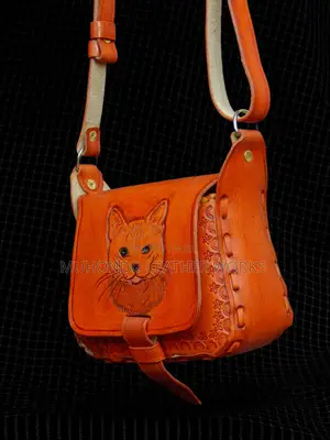 Genuine Leather Small Messenger Bag