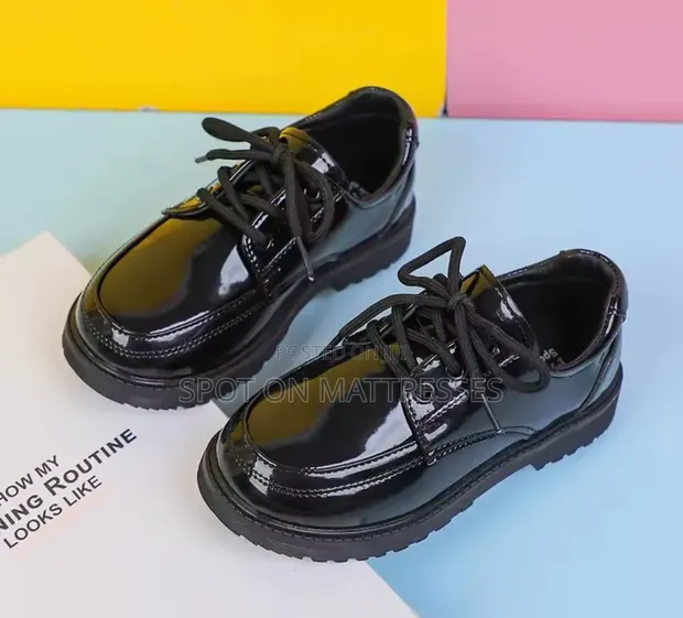 Wetlook School Shoes for Boys - 1