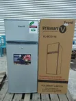 Friji Kompakt ya Fedha ya Volsmart 118L Nyumbani - 2