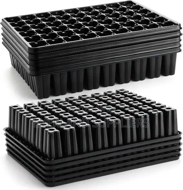 Neatly Divided Planting Trays - Brand New - 1