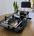 2 Burner Amaze Glass Inbuilt Hob Cooker - 1