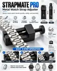 Strapmate Pro Metal Watch Strap Adjuster - Black - 1