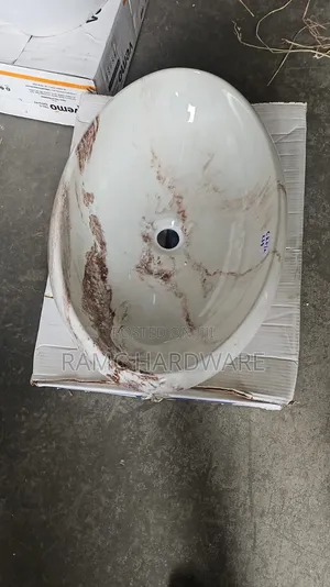 Premier Oval Coloured Counter Top Wash Hand Basin