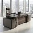 2.4m L-Shaped Executive Office Desk - 2