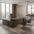 2.4m L-Shaped Executive Office Desk - 4
