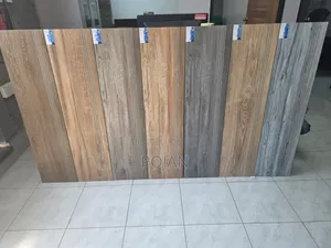 Wood-Look Ceramic Staircase Tiles (30x120 cm)