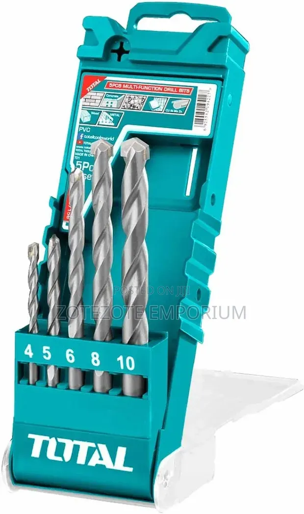 Total 5PCS Multi-Function Drill Bits Set - 1