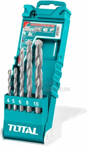 Total 5PCS Multi-Function Drill Bits Set