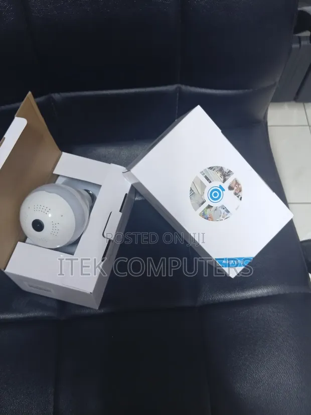V380 Pro WiFi Bulb Camera for Indoor Surveillance - 1