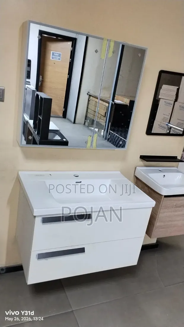 Premium Bathroom Vanity na Mirror - 1