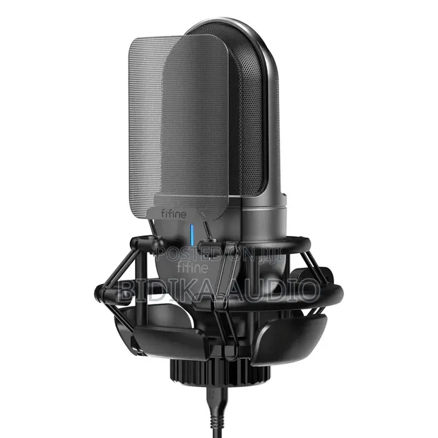 Fifine K720 Microphone ya USB Condenser - 1