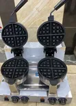 Waffle Baker Mbili za Kibiashara Zinazozunguka - 1