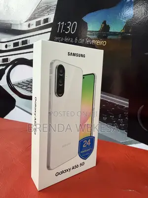 Samsung Galaxy A56 5G 256GB Nyeupe Mpya