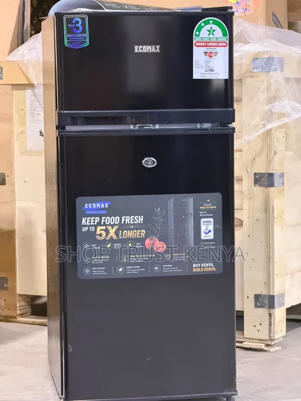 Ecomax 108L Fridge Mlango Mbili - 1