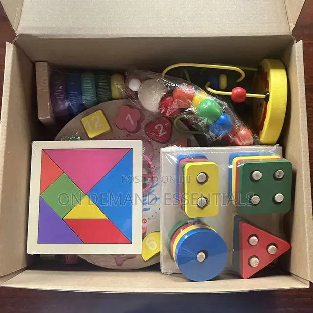 Kituchezo cha Montessori cha Elimu cha 8-in-1 - 1