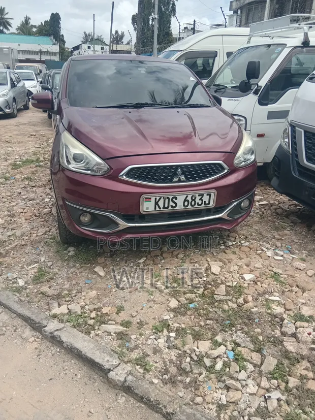 Mitsubishi Mirage 2017 Maroon - 1