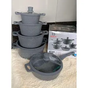 Bosch Non-Stick Granite Cookware Set Vipande 11