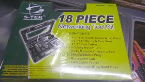 S-Tek 18-Piece Networking Tool Kit