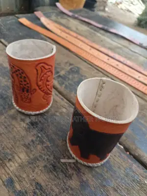 Vishikilia Kalamu vya Mkono vya Ngozi - Miundo ya Kiafrika
