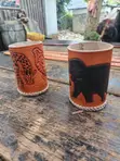 Vishikilia Kalamu vya Mkono vya Ngozi - Miundo ya Kiafrika - 2