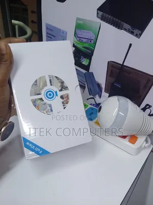 V380 Pro WiFi Bulb Camera kwa Usalama wa Duka