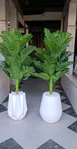 Mimea Bandia Kubwa ya Nyumbani na Vazi - 3