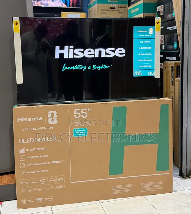 Hisense 55" ULED Mini-LED 4K TV (55U6SKEN) - 1