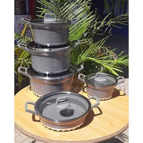 Bosch Non-Stick Granite Cookware Set 10Pcs - 1